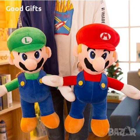 Плюшена играчка Супер Марио Super Mario, снимка 7 - Плюшени играчки - 42938144