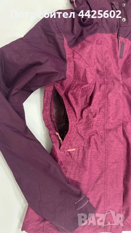 Дамско водоустойчиво туристическо яке Quechua MH100, снимка 2 - Якета - 53240627