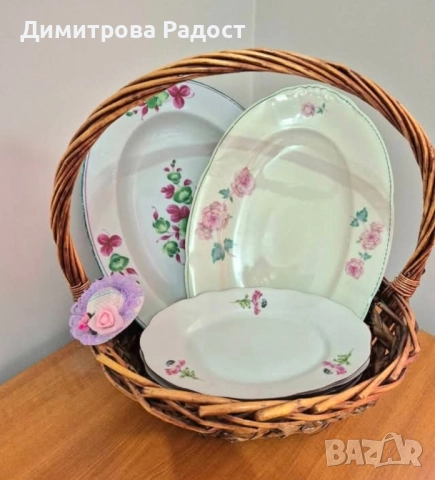 Порцеланов лот от плата! Състояние използвано като ново! 