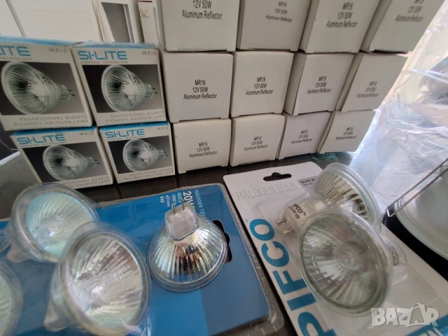 Лунички Лед крушки MR16 12V 50W , снимка 2 - Лед осветление - 51427228