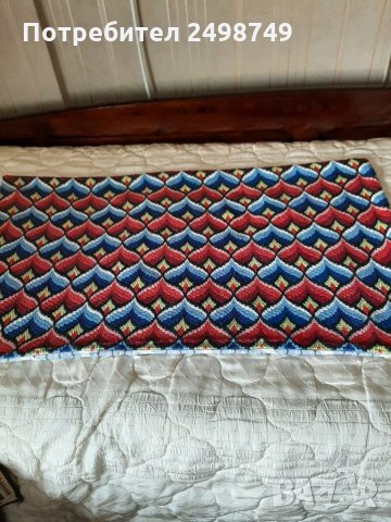  КОВЬОР ЗА СТЕНА,ръчна бродерия, снимка 3 - Други - 32412370