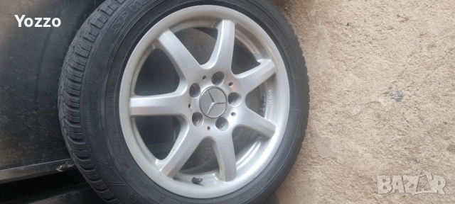 Джанти с гуми Мерцедес 205 55 r16 , снимка 3 - Гуми и джанти - 52008338