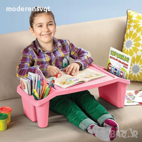 Детска помощна маса за лаптоп или рисуване, снимка 1 - Органайзери - 38208830