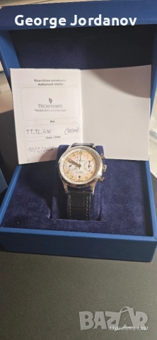 Automatic Chronograph "TECNOTEMPO -TelemetriX", снимка 9 - Мъжки - 52950645