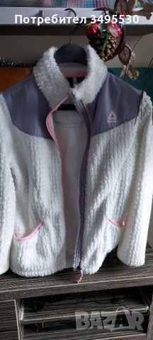 Поларен суитчър  на Reebok  за момиче, снимка 1 - Детски пуловери и жилетки - 40754231