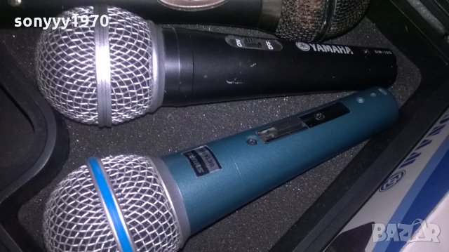 shure & wharfedale & yamaha & beheinger & PHILIPS, снимка 7 - Микрофони - 27153505