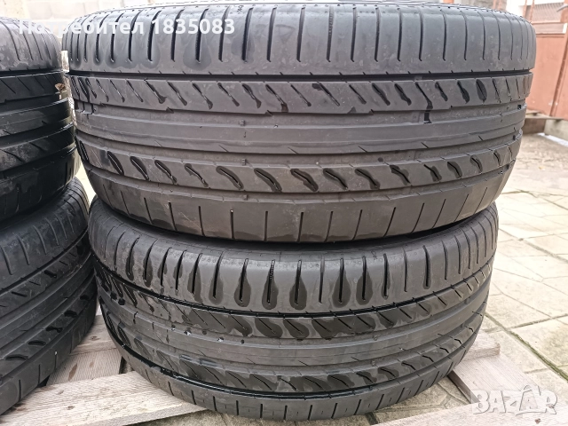 Лети джанти 17ки 5х112 VW + летни гуми 235/45/17 Continental, снимка 13 - Гуми и джанти - 52816019