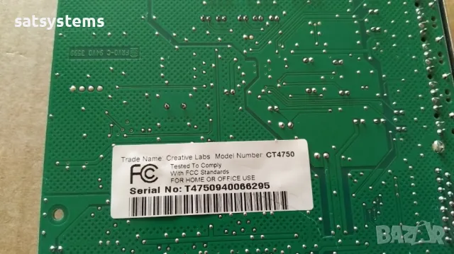 Звукова карта Creative Labs Sound Blaster 128 PCI CT4750 4CH PCI, снимка 11 - Други - 38692146