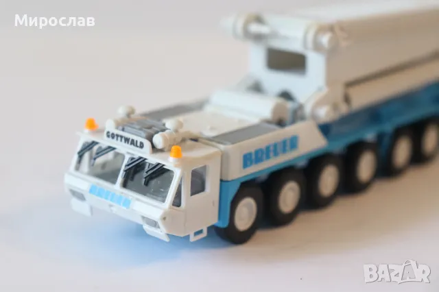 KIBRI 1:87 H0  АВТОКРАН КАМИОН TIR МОДЕЛ, снимка 4 - Колекции - 50024206