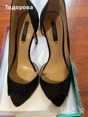 Черни официални обувки ZARA 