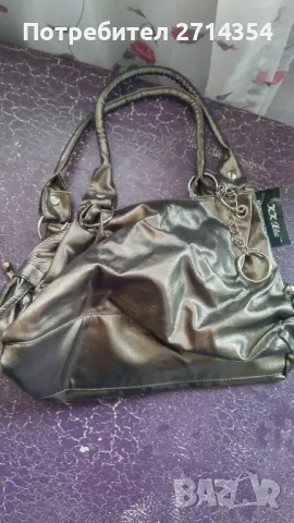 Дамска чанта с къси дръжки , снимка 6 - Чанти - 49282650