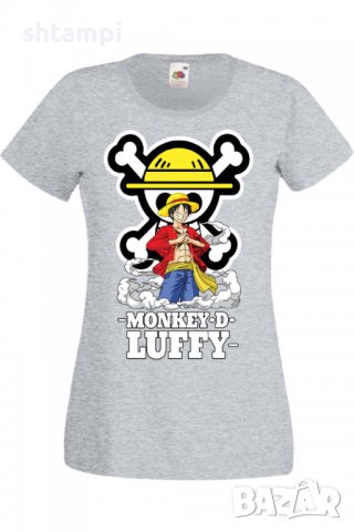 Дамска тениска One Piece 07,Анимация,игра,Празник,Повод., снимка 5 - Тениски - 38061365