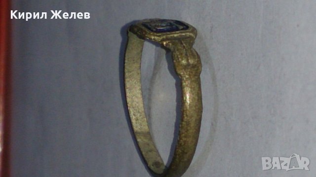 Старинен пръстен сачан над стогодишен - 59821, снимка 3 - Антикварни и старинни предмети - 29011745