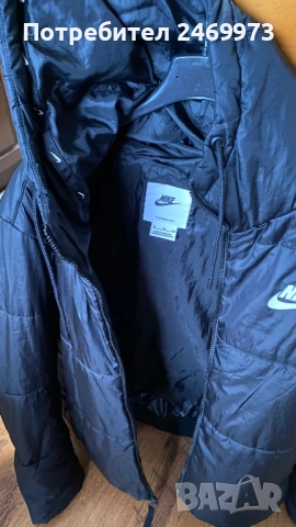 Nike L/XL пухено яке, снимка 3 - Якета - 53133027