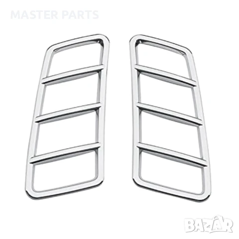 Хромирани добавки за отворипреден капак Mercedes w166 ML GLE GL GLS, снимка 4 - Части - 51379658