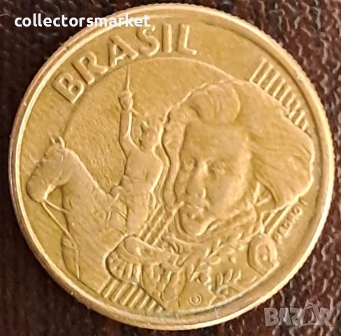 10 центаво 2004, Бразилия, снимка 2 - Нумизматика и бонистика - 44084423