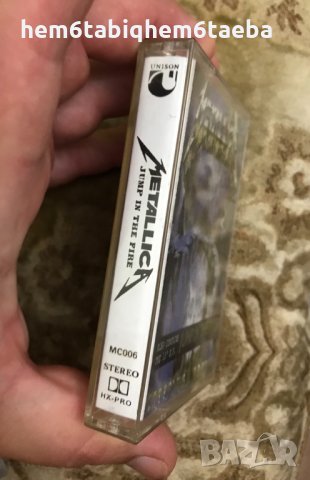 Рядка касетка - Metallica - Creeping Death / Jump in the Fire - Unison, снимка 2 - Аудио касети - 33686399