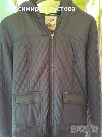 Продавам дамско яке Kenvelo.тьмно синьо,с качулка,якето е ново но по пролетно-есенно, снимка 7 - Якета - 38719381