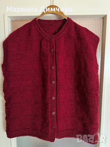 Ръчно изработени елеци от 100% вълна