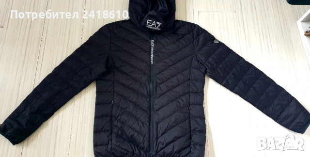 Emporio Armani EA7 Mens Down Jacket Slim Fit Size M НОВО! ОРИГИНАЛ! Мъжко Олекотено пухено Яке!, снимка 9 - Якета - 52991576