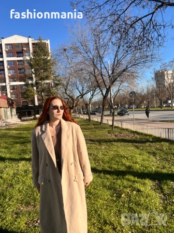 Вълнено палто - Вечна класика. 80% вълна. , снимка 3 - Палта, манта - 53297112