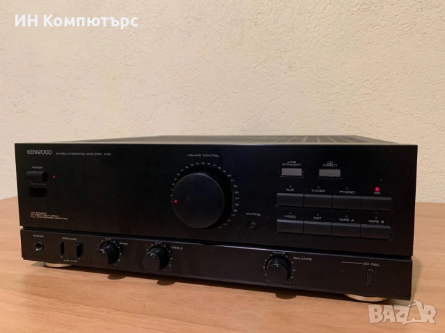 Продавам стерео усилвател Kenwood A-83, снимка 4 - Ресийвъри, усилватели, смесителни пултове - 51156223