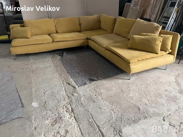 Ъглов диван в много добро състояние , снимка 5 - Дивани и мека мебел - 52307651