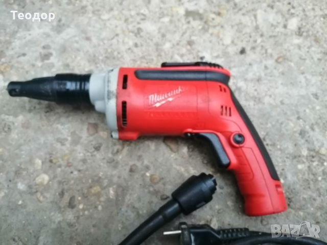 Винтоверт за гипсокартон milwaukee , снимка 8 - Винтоверти - 27645787