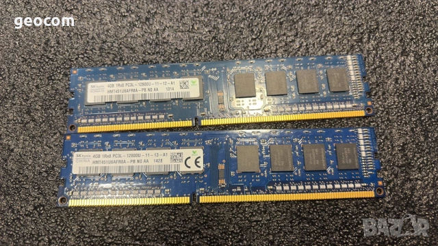8GB (2x4GB) DDR3L SK-Hynix PC3L-12800U (1600Mhz,CL-10,КИТ)