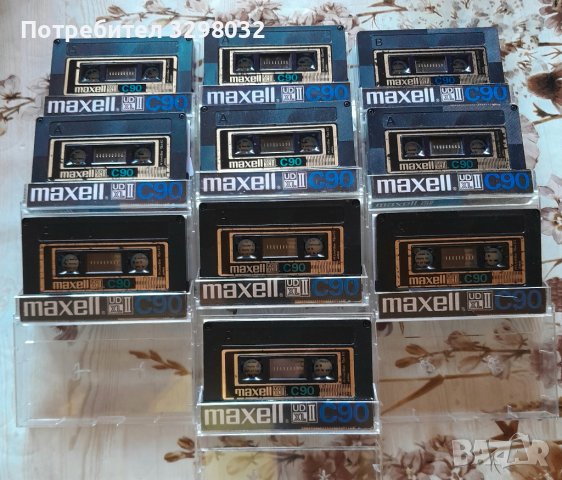 Касети - златен  MAXELL UDXLII  90 - хром, снимка 12 - Аудио касети - 39488224