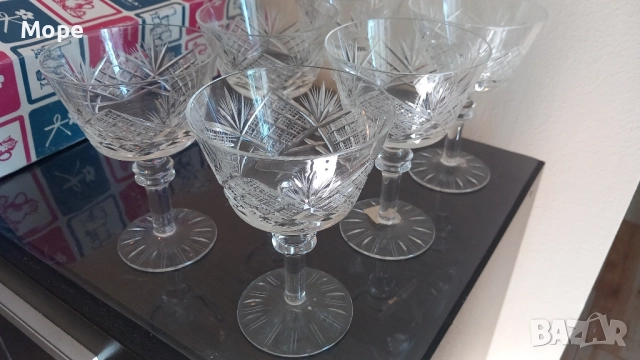 Кристални чаши Ропотамо за вино и шампанско , снимка 5 - Чаши - 51795588