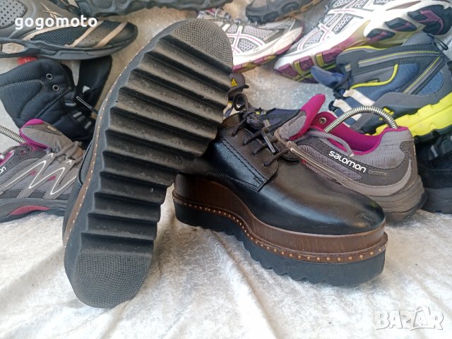 КАТО НОВИ дамски обувки CATWALK®  на ПЛАТФОРМА 36 - 37 original, 100% естествена кожа,GOGOMOTO, снимка 13 - Дамски ежедневни обувки - 43896103
