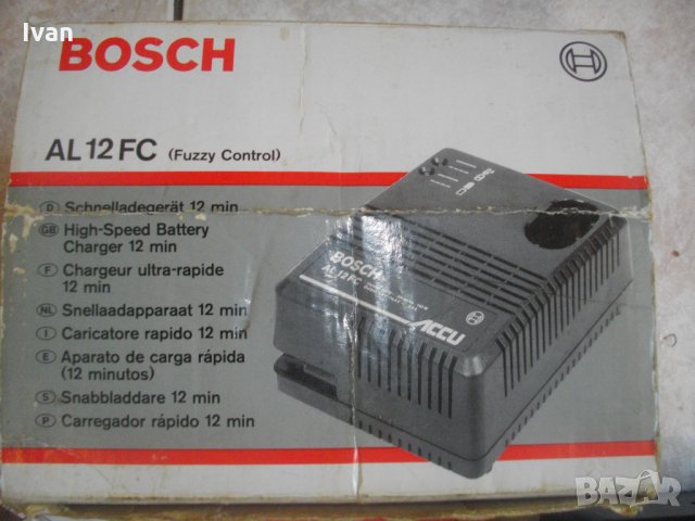 5,8A-4,8V-14,4V-140W-Bosch AL12FS-ЗА ЧАСТИ-ЗА РЕМОНТ-Бош-Зарядно-5,8Ампера-4,8-14,4 Волта, снимка 3 - Винтоверти - 33382268