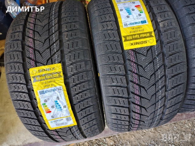 4бр.НОВИ зимни гуми SONIX 275 35 19 DOT25 цена за брой, снимка 2 - Гуми и джанти - 52336168