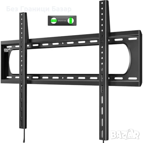 Нова Фиксирана стенна стойка за голям ТВ до 120" VESA 900x600 136кг