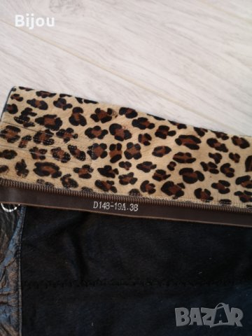 Дамски ботуши от естествена кожа и косъм от пони, снимка 4 - Дамски ботуши - 26576570