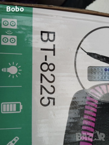 Bluetooth колона BT-8225, снимка 4 - Bluetooth тонколони - 52494062