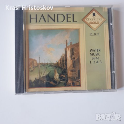 Handel ‎– Water Music Suite 1, 2 & 3 , снимка 1 - CD дискове - 43562870
