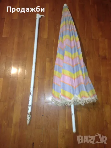 Плажен / градински чадър, снимка 1