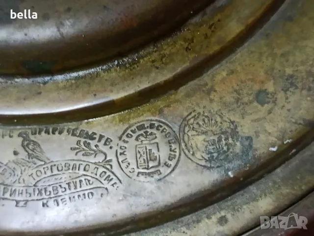 Антикварен самовар ,Руска империя ,множество печати,маркировки, снимка 7 - Антикварни и старинни предмети - 49290990