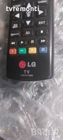 Дистанционно AKB73715601​ за телевизор LG модел 32LN536B​, снимка 2 - Дистанционни - 38143522