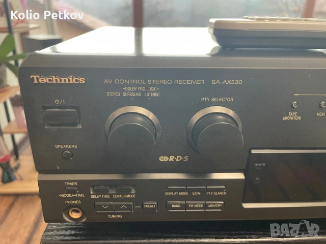 Ресивър Technics SA-AX530, снимка 3 - Ресийвъри, усилватели, смесителни пултове - 53482536