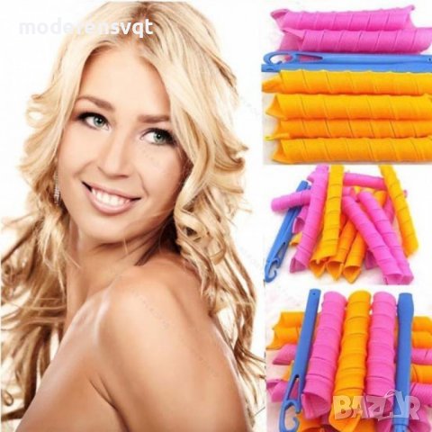 Вълнообразни къдрици с ролки за коса Magic Leverag, снимка 3 - Аксесоари за коса - 40100734
