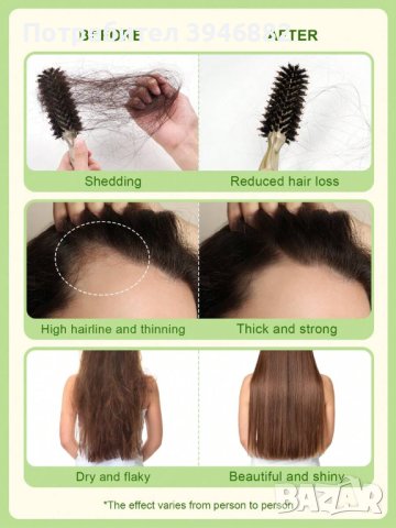 Против косопад, за укрепване на косата, против накъсване, снимка 3 - Продукти за коса - 43895336