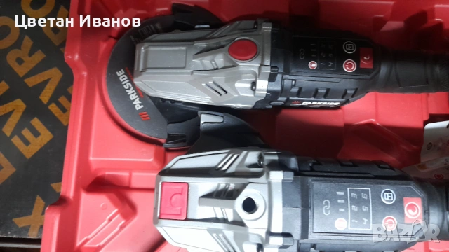 Акумолаторен Ъглошлайф Parkside Performance 20v, снимка 2 - Ъглошлайфи - 53238752