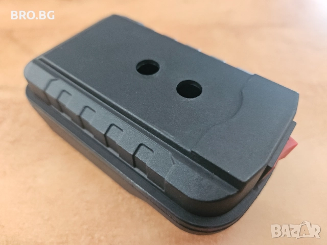 Aдаптер/преходник за Parkside батерия с прекъсвач + 2 x USB 5V 2A