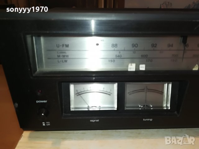 SHARP ST-1122H STEREO TUNER MADE IN JAPAN-ВНОС SWISS 2703231739, снимка 5 - Ресийвъри, усилватели, смесителни пултове - 40156215