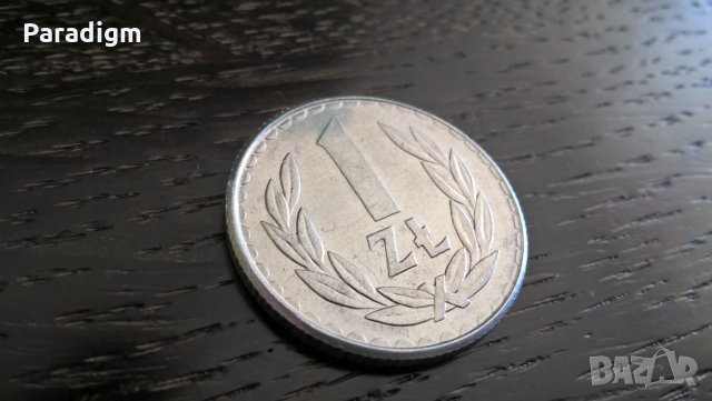 Mонета - Полша - 1 злота | 1987г., снимка 1 - Нумизматика и бонистика - 33038328