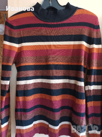 Красиви и топли дамски пуловери и туника, снимка 3 - Блузи с дълъг ръкав и пуловери - 51798177