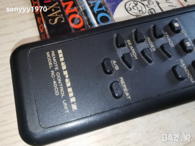 MARANTZ RC-40CD AUDIO REMOTE-SWISS 1912251519, снимка 4 - Ресийвъри, усилватели, смесителни пултове - 52848310